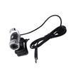 12M   Clip on Webcam Web Camera HD 360 Rotating Stand Built in Microphone for PC Silver