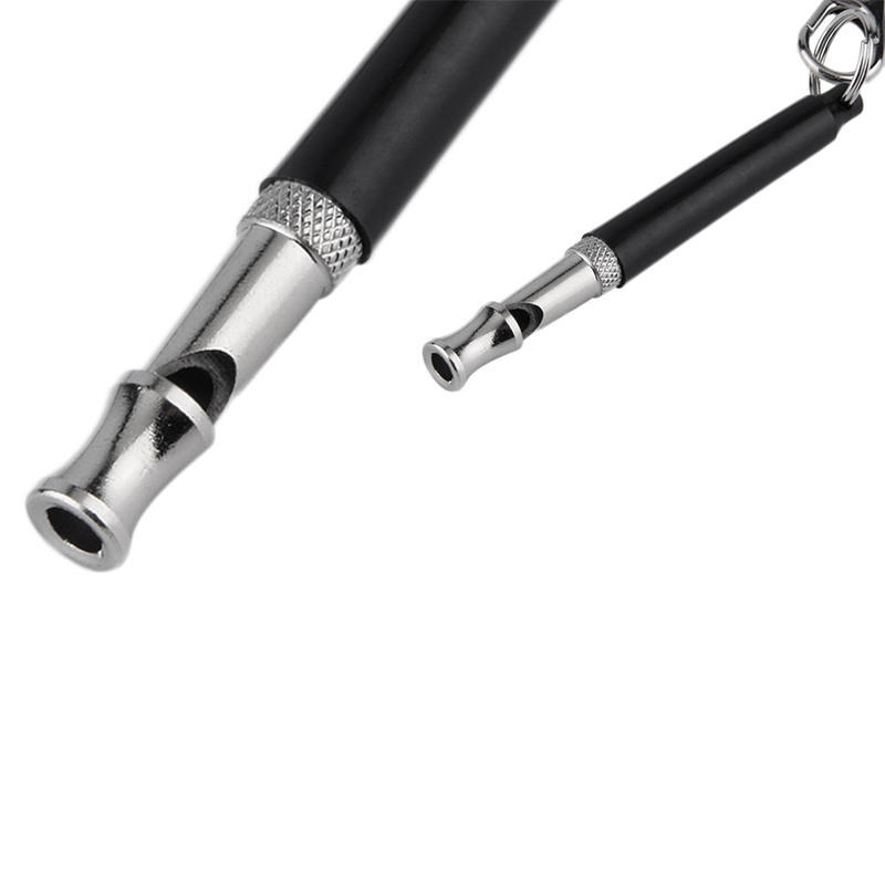 Собачий свисток для остановки лая, бесшумный ультразвуковой отпугиватель звука, поезд с ремешком