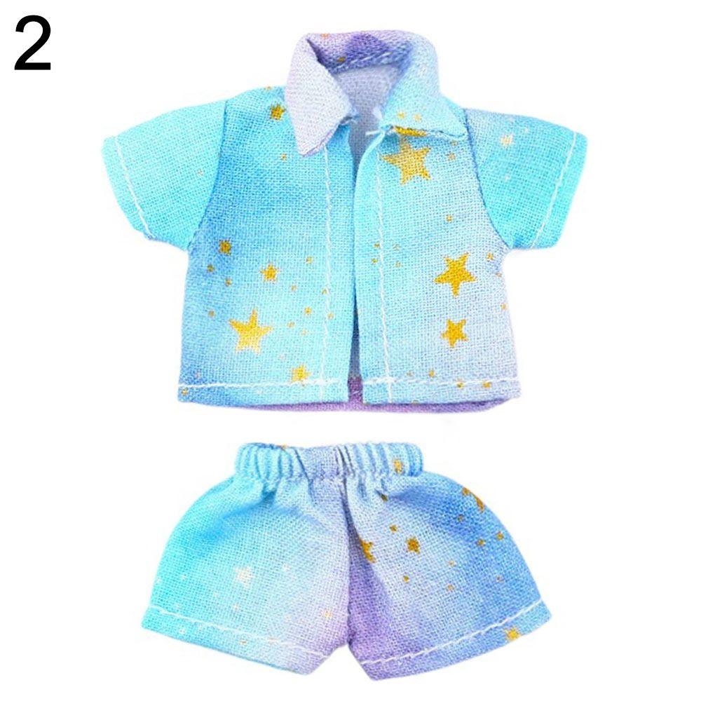 Кукольная одежда для ob11 Повседневная одежда Рубашки Кукольная одежда Футболка для кукол Топы Летняя футболка Шорты