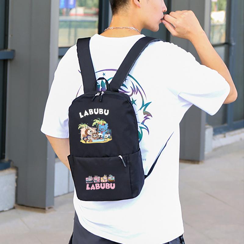 2Pcs/set Carcoon Printed Printed Backpack with Water Bottle Boy Girl Schoolbag Student Backpack 750Ml Outdoor Sports Water Cup