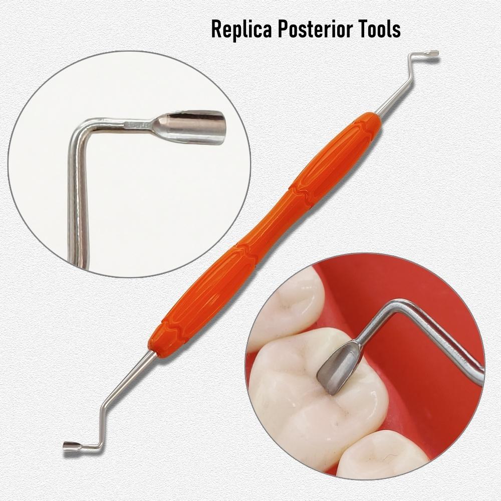 Инструменты для эстетической реставрации зубов Replica Posterior для упрощения моделирования зубов Окклюзионный инструмент для моделирования задних зубов из силикона