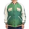 Tailor Toyo Aging Souvenir Jacket Sukajan WHITE TIGER LANDSCAPE Taylor Toyo TT15545-145 × (JP, Alphabet, S, Green)