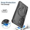 Чехол для Samsung Galaxy A56 A26 A26 A16 A06 A55 A35 A15 A54 A14 A05 5G 4G Магнитный Беспроводная зарядка С держателем Противоударный чехол