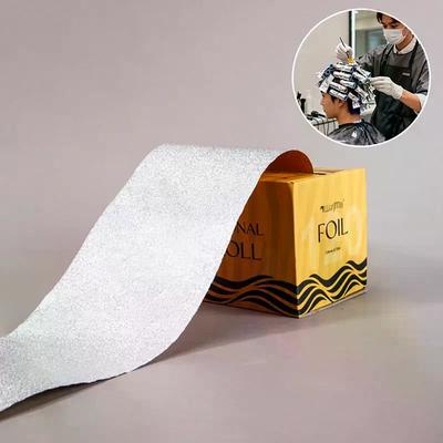 50 м/рулон Профессиональная алюминиевая фольга для окрашивания волос Парикмахерские инструменты для завивки, мелирования, осветления, стрижки, укладки Салон