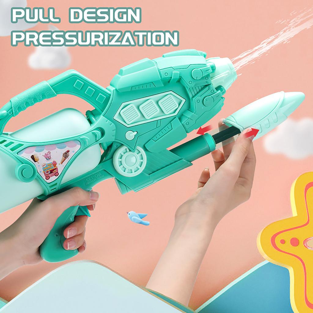 Водяные пистолеты, игрушки для детей, 1 упаковка. Мощные водяные пистолеты с большой емкостью 1000 мл, большой дальностью действия для лета, водных видов спорта, сада, пляжа