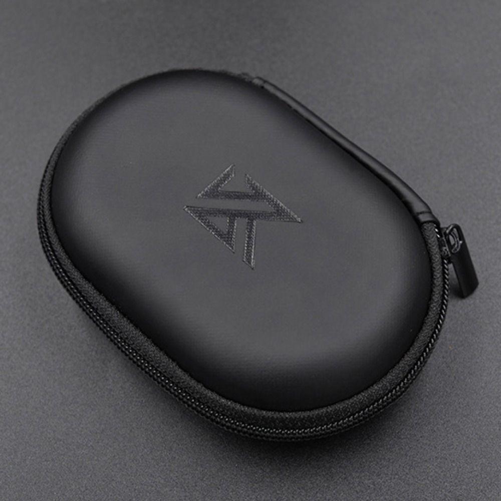 Oval Oval Cortical Earbuds Case PU Oval Cortical Headphone Box Oval Cortical Wired Bag Gift