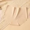 Женские бесшовные трусы 3/6 шт., нижнее белье Ice Silk, со средней талией, не показывающие трусики, мягкие дышащие трусы