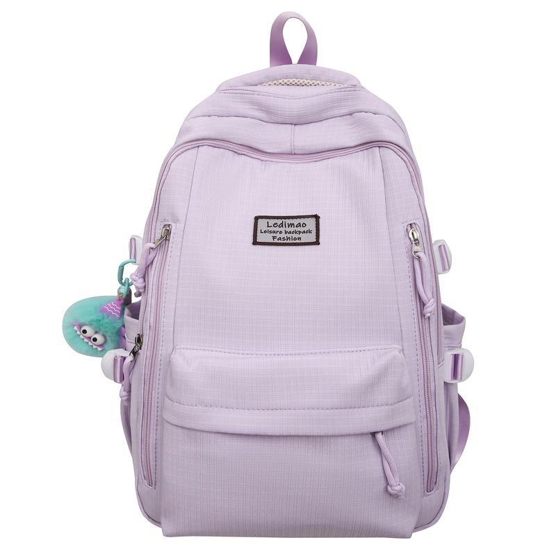 Fashion Sweet Wind Junior High School High School Campus Backpack 25 New Burden Reduction Sports Student School Bag
