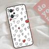 Чехол с мультяшным сердцем для девочек для Realme C65 C67 C71 C63 C61 C55 C51 C53 C35 C75 11 12 13 14 15 Pro Plus GT6 GT7 Pro