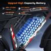 HiQiS new Ebike C200 48V 17.5AH battery maximum range 90KM 1000W motor 25km/h speed 20 inch off-road wide tire all terrain electric bicycle