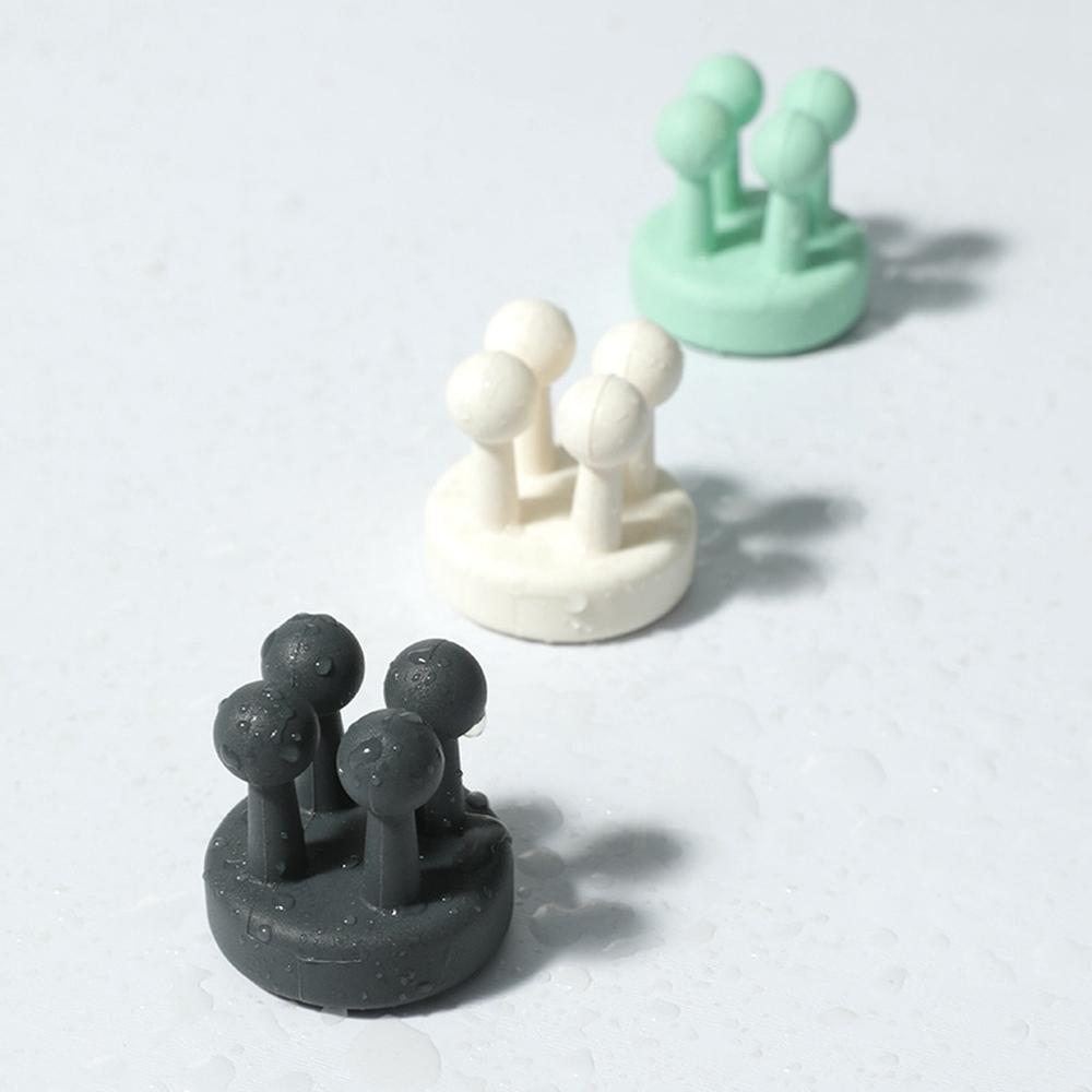 Настенный силиконовый крючок, милые бесшовные самоклеящиеся дверные вешалки, крючки без перфорации, зонтик для ключей, вешалка для полотенец, украшение стены