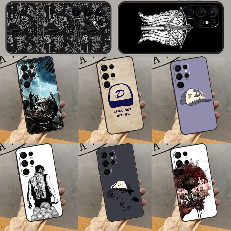 The Walking Dead Phone Case For Samsung Galaxy S25 Ultra S24 S23 S22 S21 Ultra S9 S10 Plus S20 FE Funda Cover
