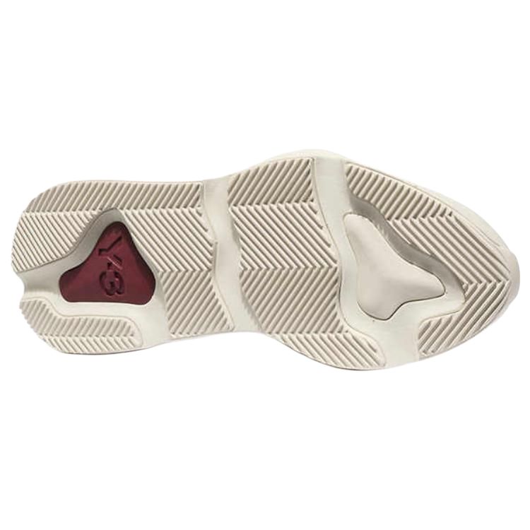 adidas Y-3 Kaiwa Orbit Grey Collegiate Burgundy Унисекс Кроссовки Бежевый JR4201