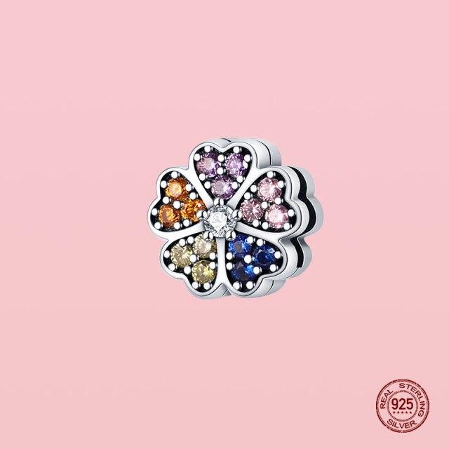 Подвеска из стерлингового серебра 925 пробы, очаровательные бусины для оригинального браслета Panjia, ожерелье, женские украшения