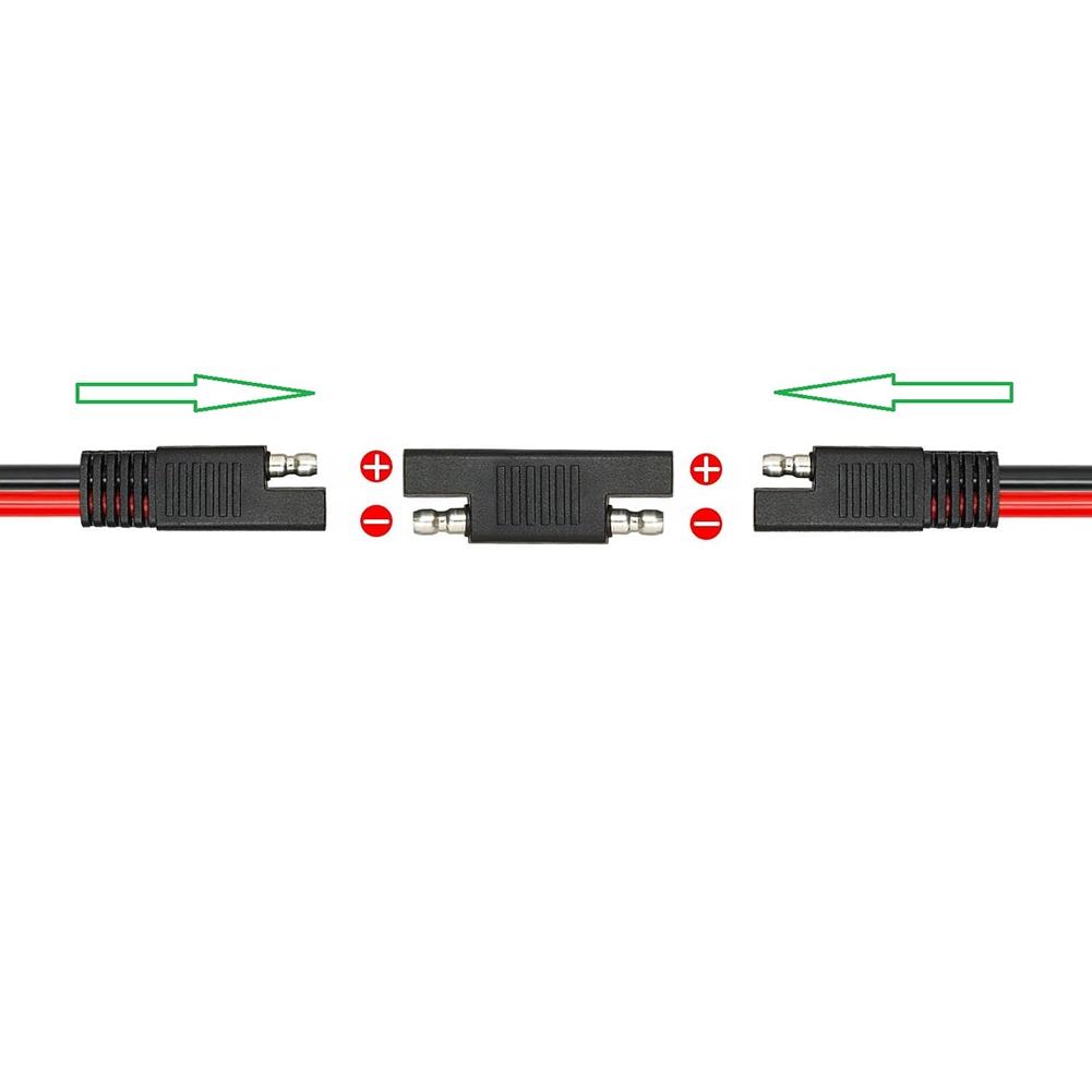 Адаптер полярности с быстрой сменой polarity, разъем SAE 2-pin