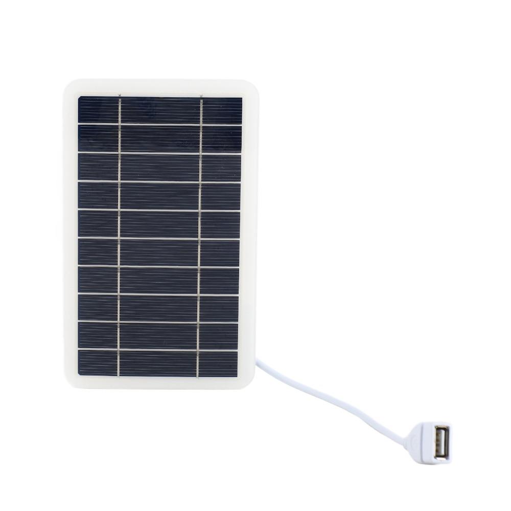 Polysilicon silicon Solar Panel High Efficiency USB Solar Charger  Camping Hiking Travel