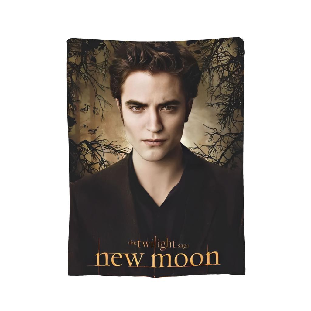 Twilight Blankets Flannel Printed Portable Lightweight Thin Throw Blankets for Sofa Car Bedspread