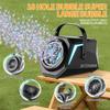 Electric Bubble Machine With Remote Controll Automatic One-click Start Portable Bubble Maker for Birthday Outdoor Wedding Gift