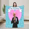Mr Worldwide Pitbull Plush Blanket Children  Flannel Throw Blanket For Couch Chair Sofa Bed Warm Design Quality Bedspread Idea
