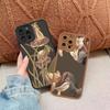 Ретро Цветочный Чехол для Телефона для iPhone 14 13 12 11 Pro Max для iPhone 7 8 Plus SE 2020 XR XS X Чехол Мягкий Цветочный Задний Корпус