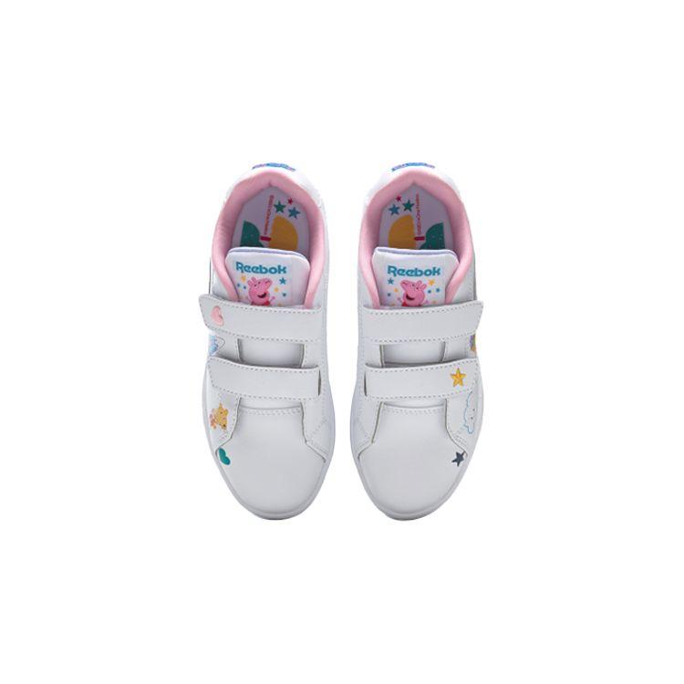 Peppa Pig x Reebok Royal Complete CLN 2 Suzy Sheep, Candy Cat и Teddy Детские кроссовки Белая обувь-Белый GZ6488