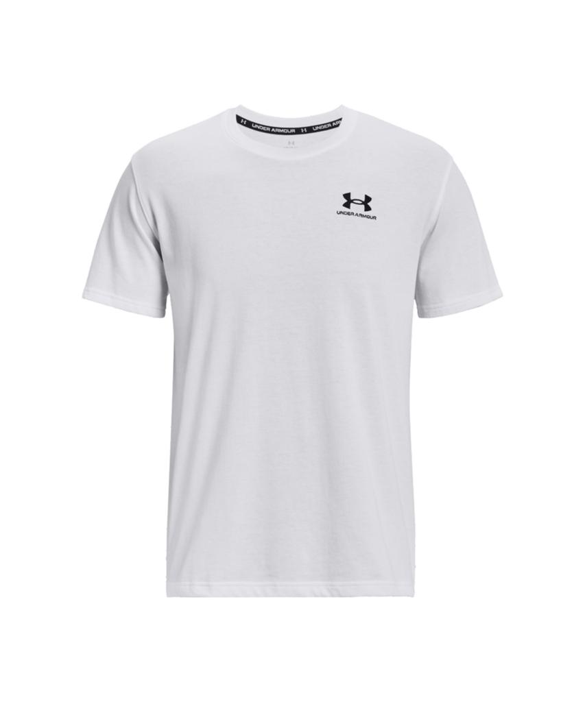 Мужская футболка с коротким рукавом UNDERARMOUR, плотная, с вышитым логотипом 1373997-100