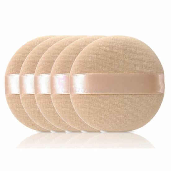 5 Pcs Face Powder Puff Soft Women Beauty Cosmetic Makeup Sponge Puffs Tools