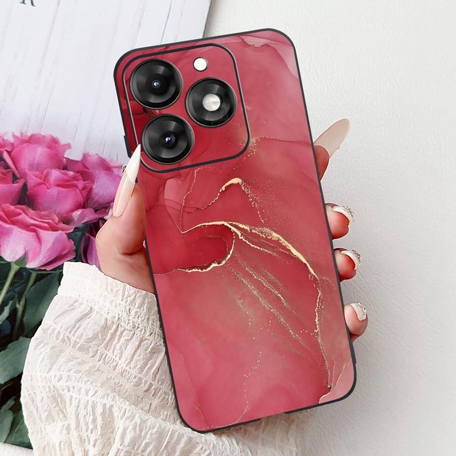 Чехол для телефона с изображением дракона и рыбы кои для Itel A70 A60 A60s, мягкий ТПУ, мультяшный бампер на Itel A27 A25 A35 A48, противоударный чехол