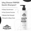 MAPISA Косметический Шампунь с Кератиновым Протеином – Укрепляющее и Разглаживающее средство для всех типов волос Кондиционер с Кератиновым Протеином – Интенсивное Разглаживание и