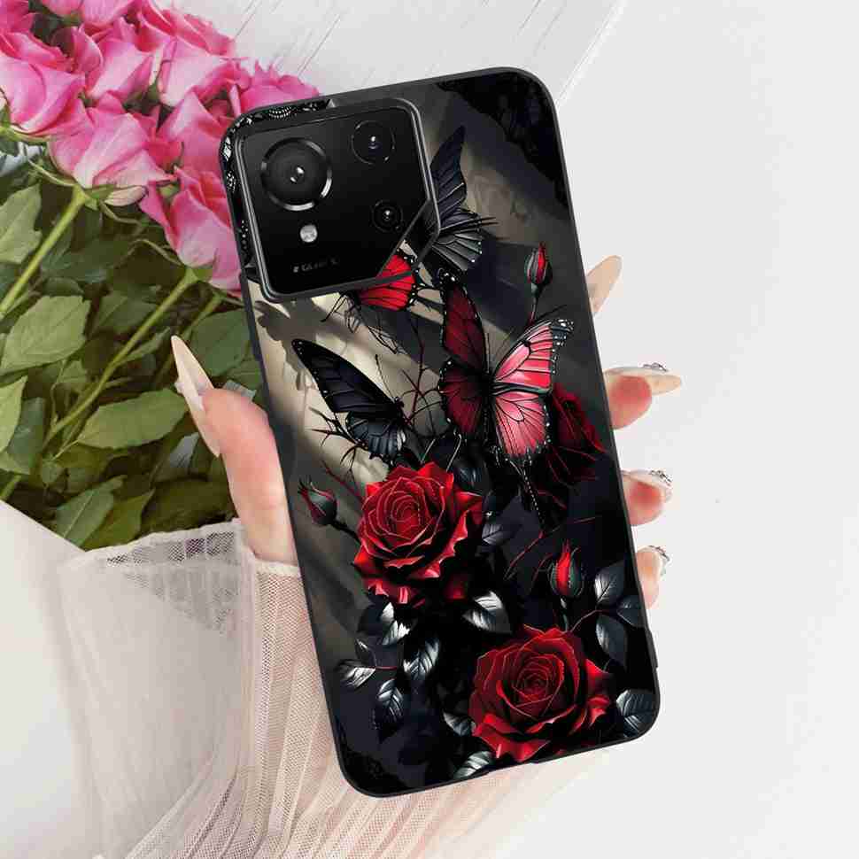 Для Asus ROG Phone 9 5G Чехол Популярный Рисунок Расписной Силиконовый ТПУ Черный Чехол Для Asus ROG Phone 9Pro 9 PRO 5G Чехлы Для Телефона Capa