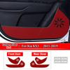 Для Kia Sportage K2 K3 K4 KX3 K5 KX5 KX7 Автомобильные Внутренние Накладки на Дверь Против Загрязнения Узором под Углеродное Волокно Наклейки Защитные Аксессуары