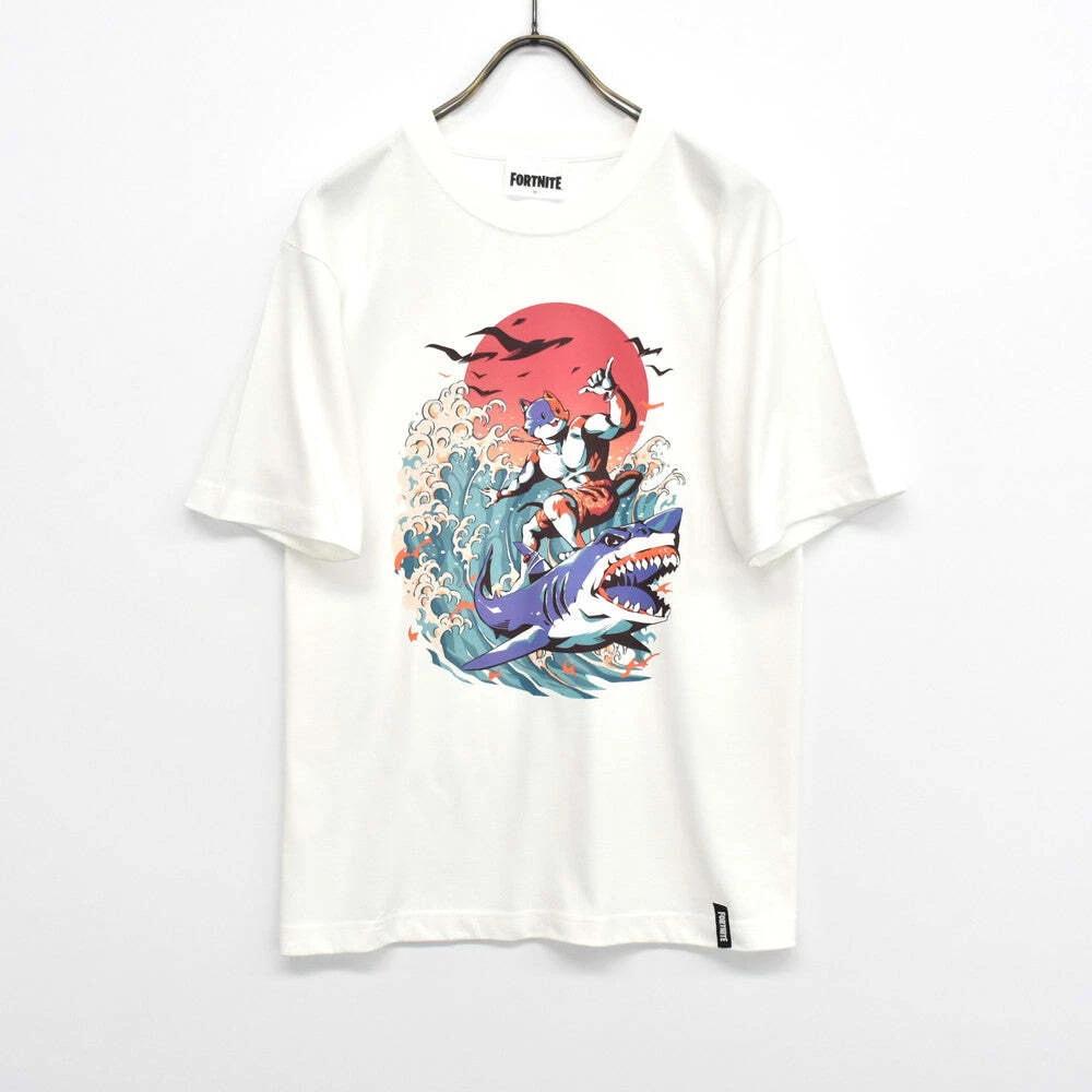 Fortnite Meowstle Surf TShirt White Japan New