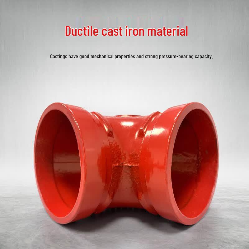 Grooved 90-Degree Elbow for Fire Protection