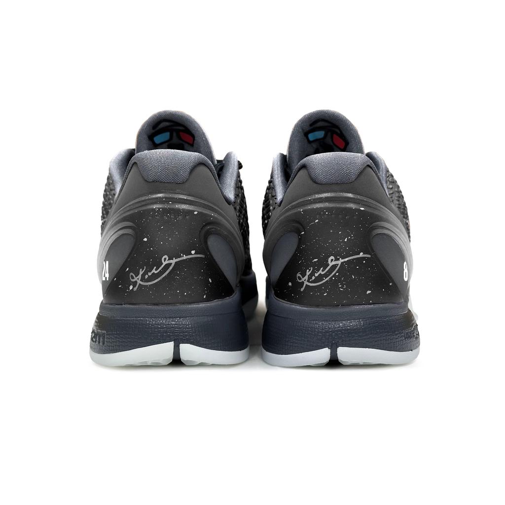 Nike Zoom Kobe 6 All Star Glasses Free 3D Cushioning Slip Resistant Low top Basketball Shoes Men's Black IQ3902-002(Team1076-)