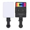 5W RGB Photography Lamp Bi-color LED Light Pocket Vlog Light 2500K-9000K Color Temperature Dimmable