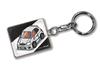 Custom Keychain Honda Civic Type R EK9 Black Car Silver [MKJP] Base Color