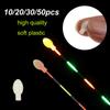 Material Bottom Beans Rubber Bean Luminous Night Fishing Glowing Beans Fishing Float Accessories