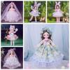 Fashion Doll Princess Dress Cute 1/6 Dress Up Doll DIY Clothes 30cm Dolls Clothes  BJD Doll