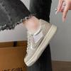Niche Retro Silver Trend Новый дизайн дышащая спортивная обувь