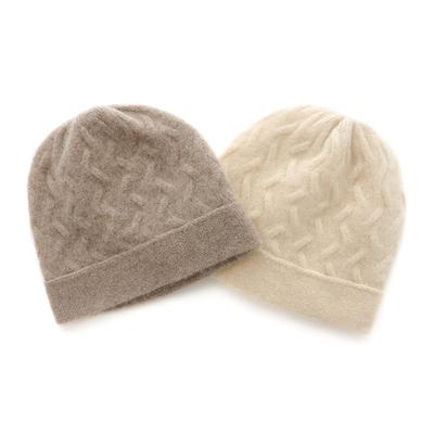 Кашемировая Осень и Зима Новая Унисекс Жаккардовая Модная Однотонная Универсальная Теплая Защита Ушей Шапка-носок Вязаная Шапка