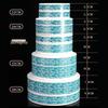 Пенопластовая упаковка для сашими из лосося - Одноразовая круглая тарелка для суши