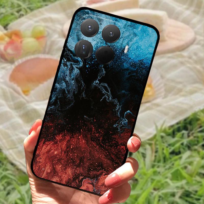 Для Xiaomi 15T Pro 15TPro Чехол для телефона Модная Живопись Силиконовый Мягкий ТПУ Чехол Coque Для Xiaomi 15 T Pro Чехол Etui Ударопрочный Capa