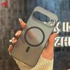 Роскошный тонкий матовый магнитный чехол для Magsafe для Google Pixel 10A 9A 8A 7A 6A Мягкий ТПУ Новый чехол для Google 10 9 Pro XL 8 7 6 Pro