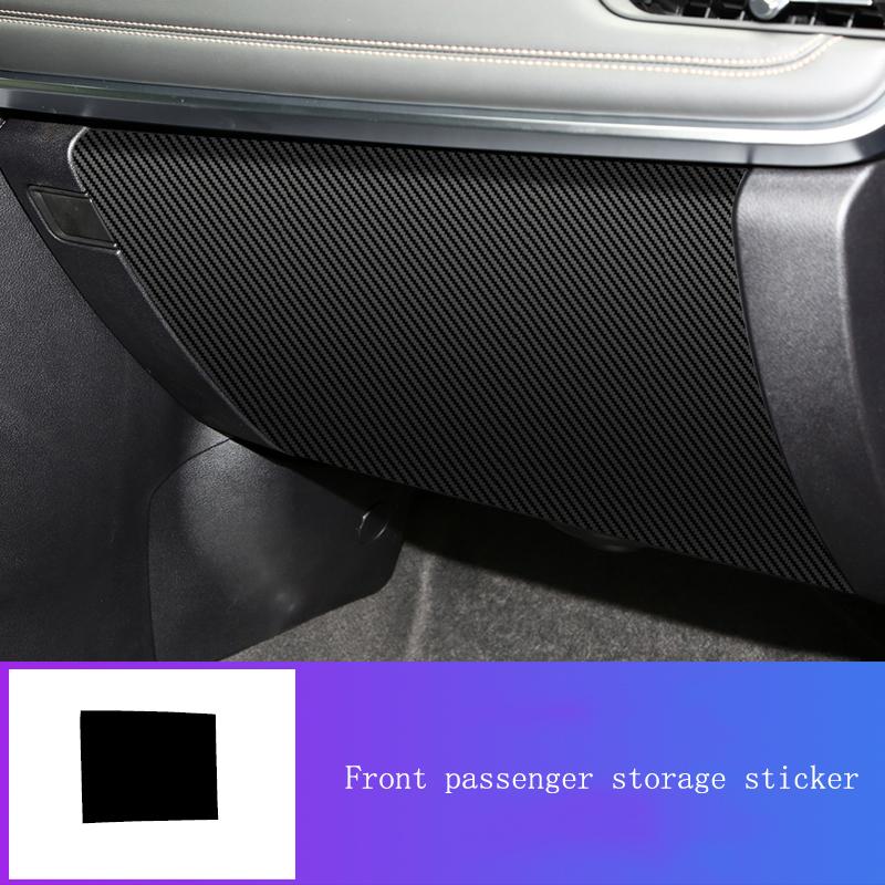 Chery Tiggo 7 Pro Наклейка на салон автомобиля, пленка с центральным управлением, линии из углеродного волокна, модифицированное украшение для автомобиля 