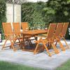 Day and Night - Day and Night Garden Dining Set 7 Pieces Solid Acacia Wood