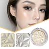 Highlighter Powder Palette Waterproof Lasting Shimmer Face Highlighter Makeup F2F6