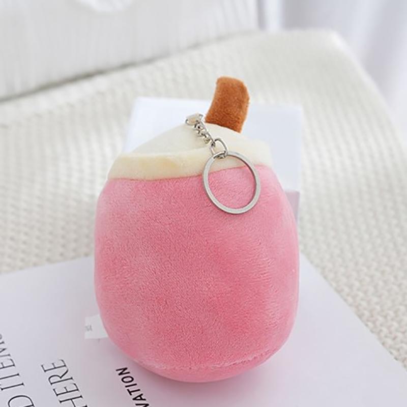 11 см чашка для чая с пузырьками плюшевая игрушка брелок кавайные фигурки мультфильм кукла брелок сумка автомобиль кулон мягкая игрушка подвеска