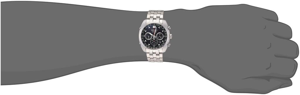 Часы Astron ORIGIN Series Solar Radio 8B92 Chronograph Titanium SBXY027 Silver [Seiko Watch] Мужские