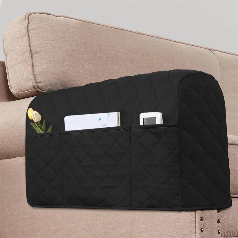 2 шт./комплект чехлов для подлокотников дивана, всеобъемлющая защита от пыли, чехол для подлокотника дивана с сумкой для хранения, чехол для стула для гостиной отеля