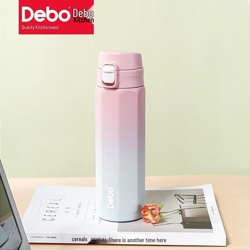 Термос-бутылка Debo DEP-887 из нержавеющей стали с термоизоляцией